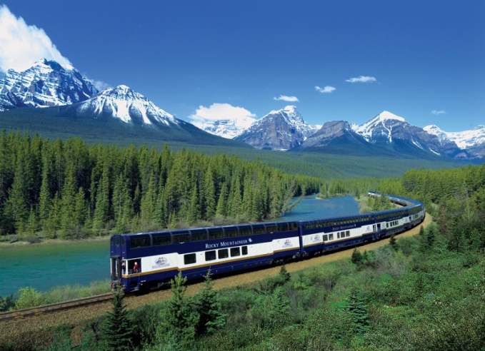 The Rocky Mountaineer in Canada