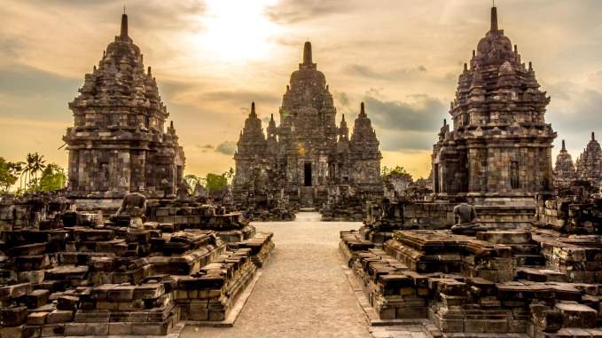 The Candi Prambanan Temple
