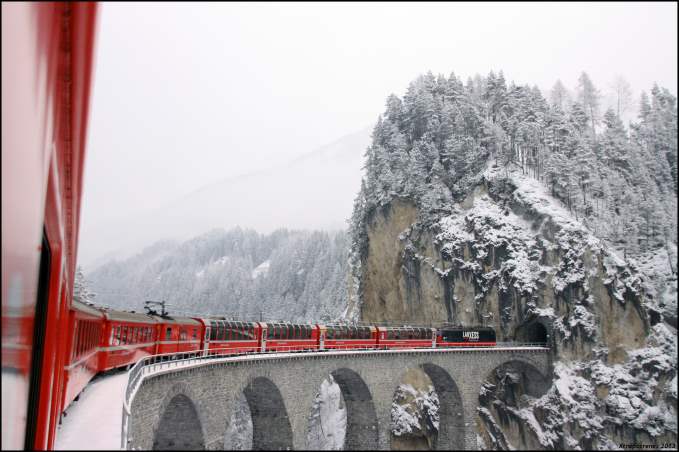 Glacier Express in Switzerland