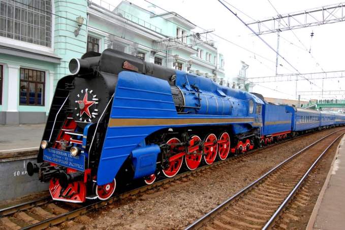 Russia’s Trans – Siberian express