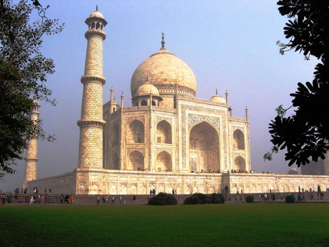 The Taj Mahal in Agra, India