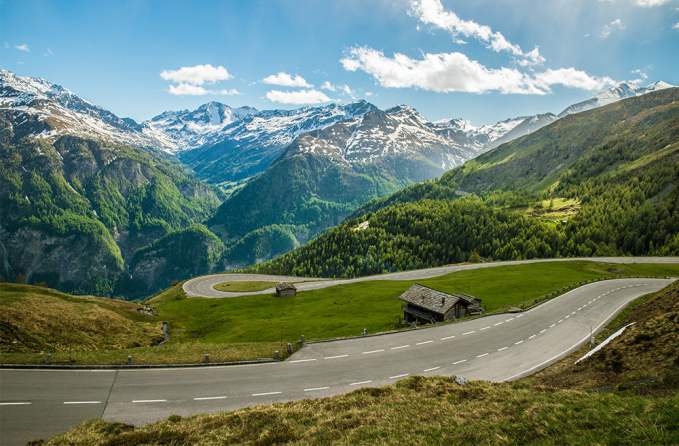 The Grossglockner High Alpine Road, Austria